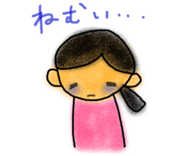 A happy MOM`s parenting sticker sticker #13359503