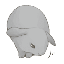 Taremimi rabbit mix! sticker #13359515