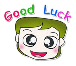 Mr. Kosuke. Good luck sticker #13359904