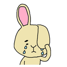 Melancholy animal sticker #13360347