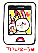 Kamaboko rabbit 2 sticker #13361113