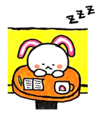 Kamaboko rabbit 2 sticker #13361116