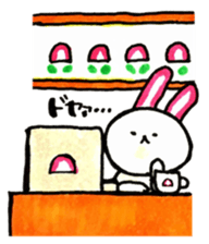 Kamaboko rabbit 2 sticker #13361117