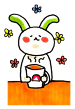 Kamaboko rabbit 2 sticker #13361120