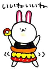 Kamaboko rabbit 2 sticker #13361126