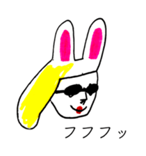 RABBIT OF ABURAYAMA 2 sticker #13361316