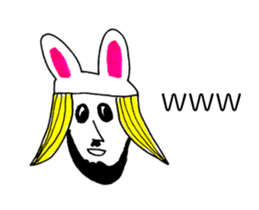 RABBIT OF ABURAYAMA 2 sticker #13361318