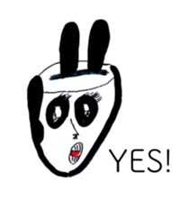 RABBIT OF ABURAYAMA 2 sticker #13361324