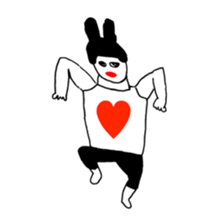 RABBIT OF ABURAYAMA 2 sticker #13361347