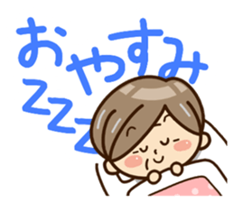 Sticker of grandmother2 sticker #13363549