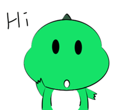 silly dinosaur 2 sticker #13363750
