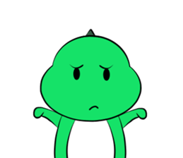 silly dinosaur 2 sticker #13363754