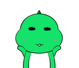 silly dinosaur 2 sticker #13363755