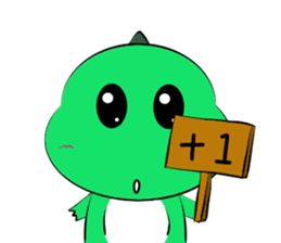 silly dinosaur 2 sticker #13363758