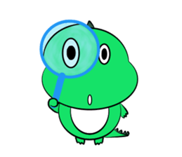 silly dinosaur 2 sticker #13363764