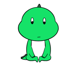 silly dinosaur 2 sticker #13363765