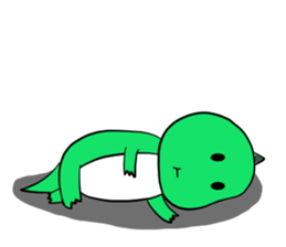 silly dinosaur 2 sticker #13363766