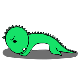 silly dinosaur 2 sticker #13363776