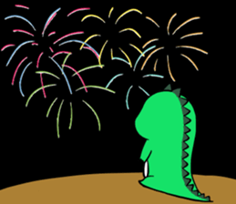 silly dinosaur 2 sticker #13363777