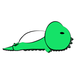 silly dinosaur 2 sticker #13363778