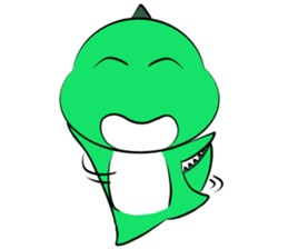 silly dinosaur 2 sticker #13363779