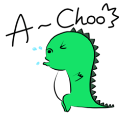 silly dinosaur 2 sticker #13363783