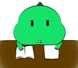 silly dinosaur 2 sticker #13363788