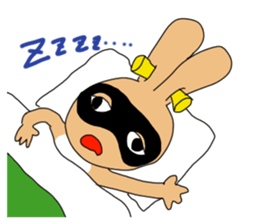 Rabit "woo"2 sticker #13364054
