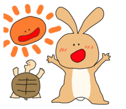 Rabit "woo"2 sticker #13364055