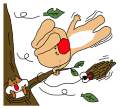 Rabit "woo"2 sticker #13364057