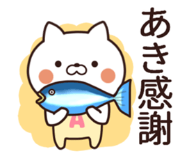 aki name sticker #13364363