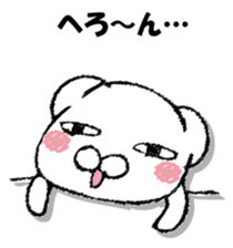 Stress bear 3 sticker #13364453