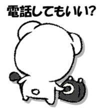 Stress bear 3 sticker #13364459