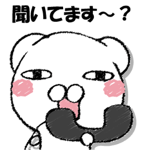 Stress bear 3 sticker #13364461