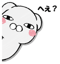 Stress bear 3 sticker #13364466