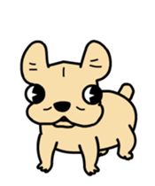 French Bulldog Animated Stikers sticker #13366294
