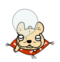 French Bulldog Animated Stikers sticker #13366297