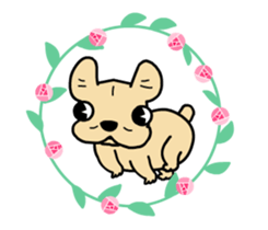 French Bulldog Animated Stikers sticker #13366300