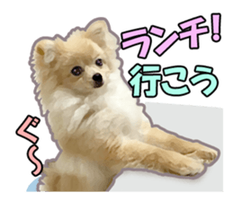 Dog lovely scent2 sticker #13366310