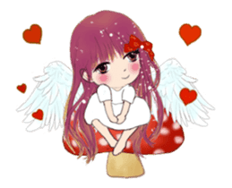 Little Angel and Devil animated sticker2 sticker #13366634
