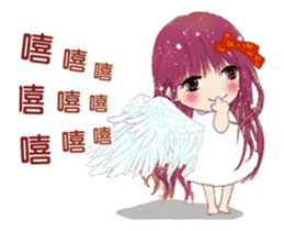 Little Angel and Devil animated sticker2 sticker #13366636
