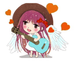 Little Angel and Devil animated sticker2 sticker #13366650