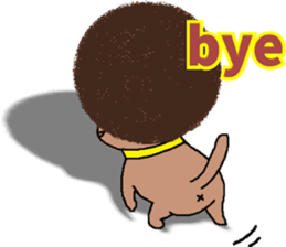 The Seven Afro Cats #3 -Boxing cat- sticker #13367257