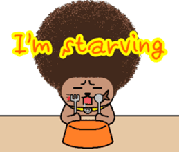 The Seven Afro Cats #3 -Boxing cat- sticker #13367260