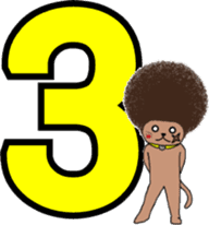 The Seven Afro Cats #3 -Boxing cat- sticker #13367285