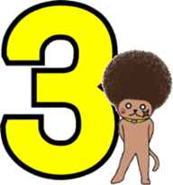 The Seven Afro Cats #3 -Boxing cat- sticker #13367285