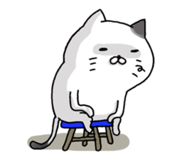 Sticker for cat lovers sticker #13367382