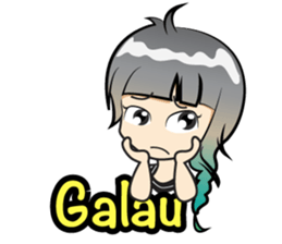 lt Girl sticker #13368015