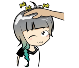 lt Girl sticker #13368020