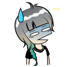 lt Girl sticker #13368022